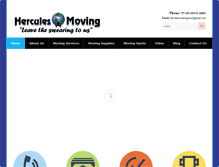 Tablet Screenshot of herculesmovingva.com